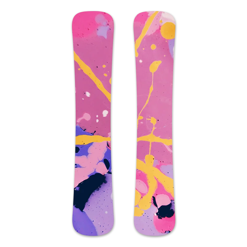 Image 6: Snowboard tout-terrain personnalisable en carbone fritté, style camber