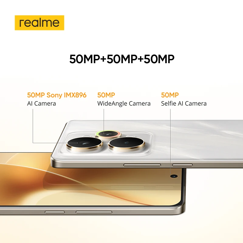 [العرض الأول في العالم] كاميرا خلفية Realme 15 Pro 5G إصدار صيني 6.8 بوصة 144 هرتز 7000 مللي أمبير في الساعة 80 وات SuperVOOC 50 ميجابكسل Snapdragon 7 Gen 4