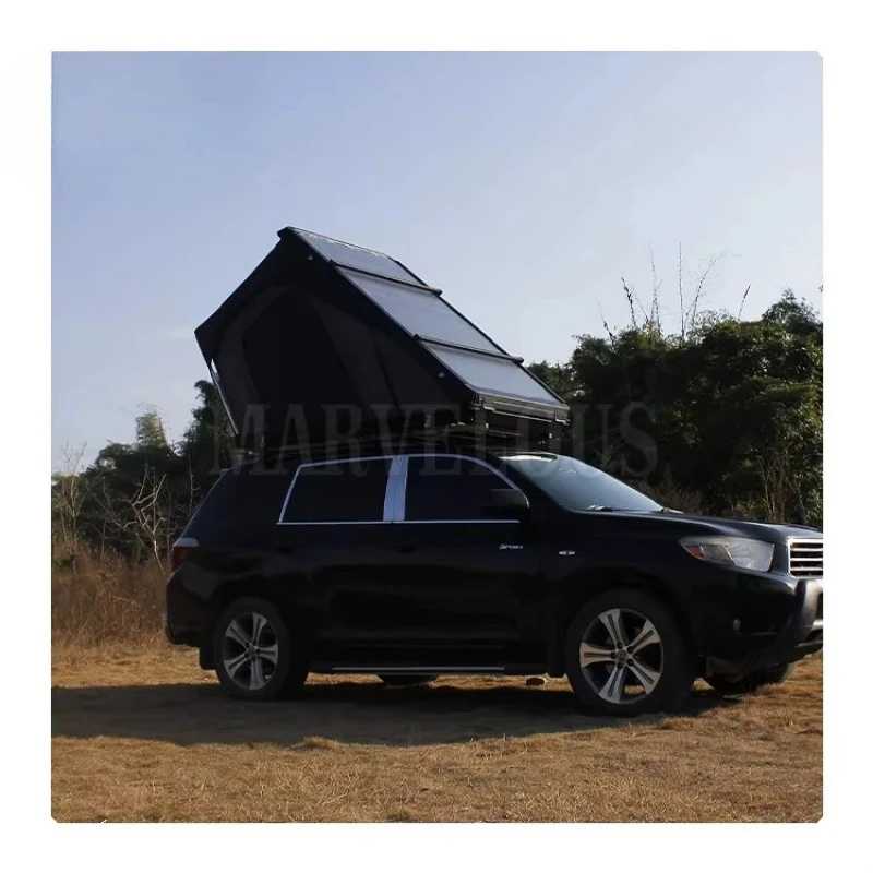 

Quick Setup 1-Minute Roof Top Tent Overlanding, Heavy Aluminum