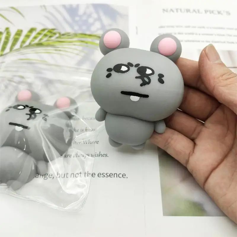 ตลกเมาส์บีบของเล่นป้องกันความเครียดแผ่นตัวเลขบีบ Fidget ของเล่นเด็กผู้ใหญ่ความวิตกกังวลผ่อนคลายของเล่นเล่นตลกบีบของขวัญ