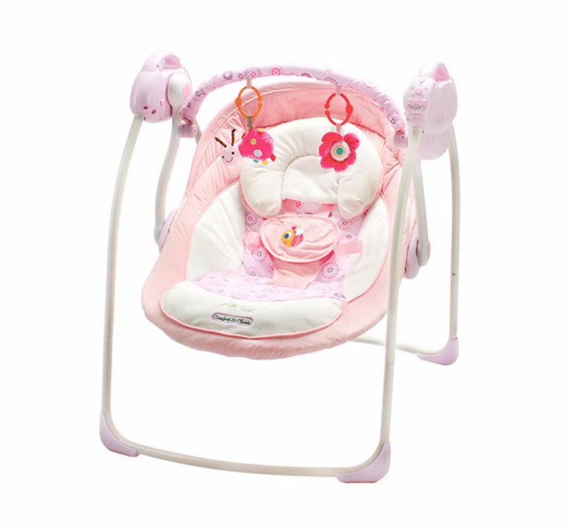 

hot sale nice price fashion Newborn-to-Toddler Electric Baby cradle Swing rocking