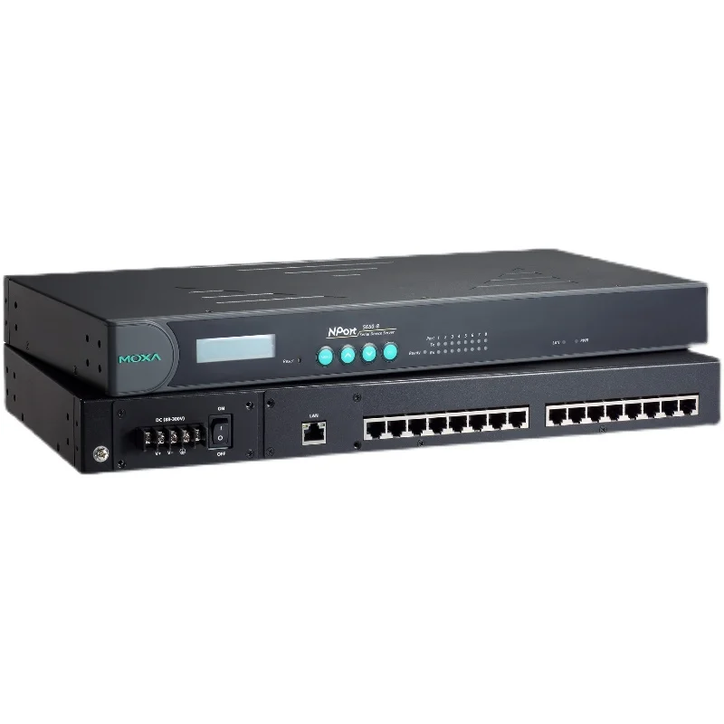 Тайвань MOXA NPort 16 5610-16 Порт RS232 Сервер последовательного порта Товары нового качества