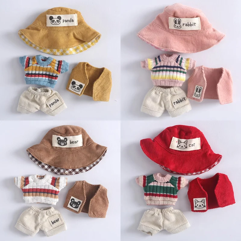 ob11 doll clothes for obitsu11 1/12bjd molly Yoshino GSC body cute suit hat T-shirt sweater shorts bjd  clothes doll accessories