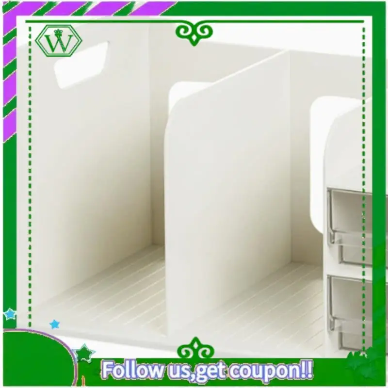 Reliable-Bookstand Storage Rack With Drawers For Student Bookshelf Blocking Storage Box Book Stopper Desk Organizer Bookends