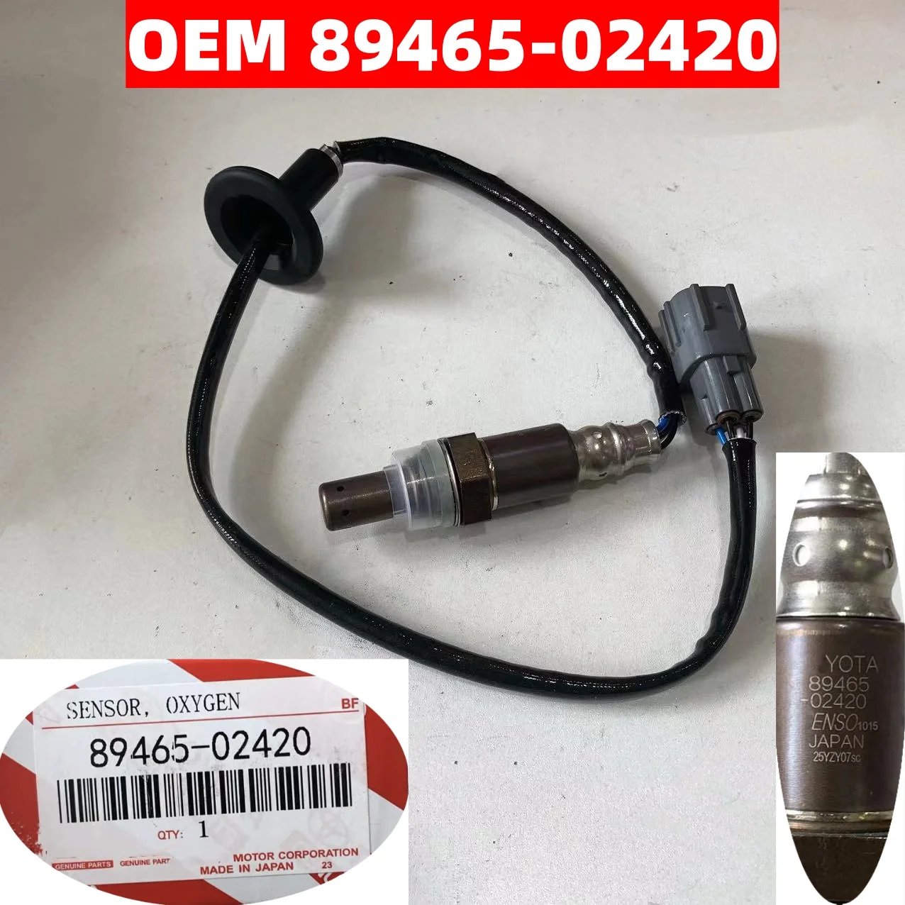 

89465-02420 For Toyota 2013-2018 Corolla Lexus Automotive Accessories High Quality Oxygen Sensor