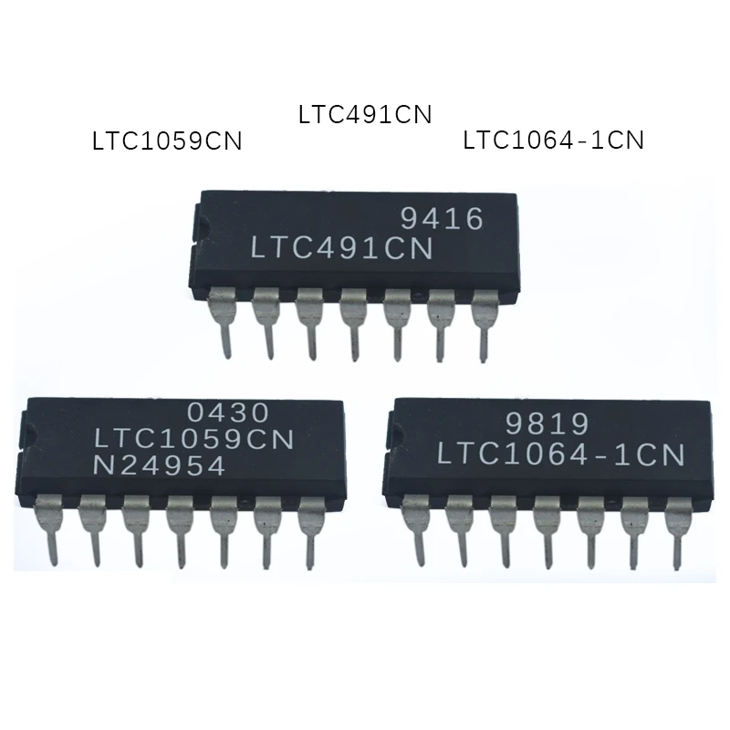 1PCS LTC1064-1CN LTC1059CN LTC491CN