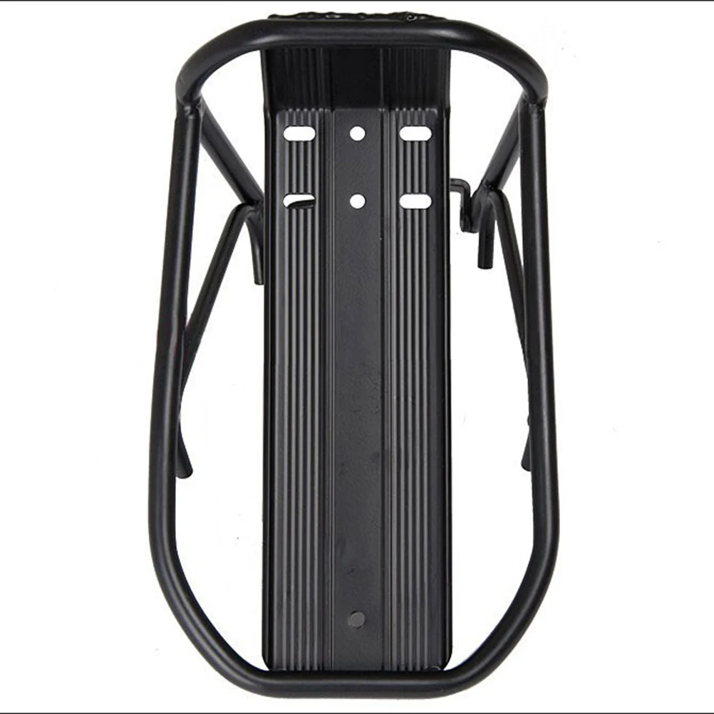 

Aluminum Alloy Front Bike Rack Lightweight Durable Cargo Carrier for Electric Folding Bike Universal Mount Shelves Rack