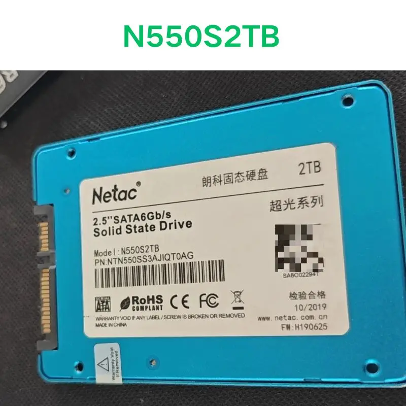 Second hand test OK N550S2TB Solid State Drive