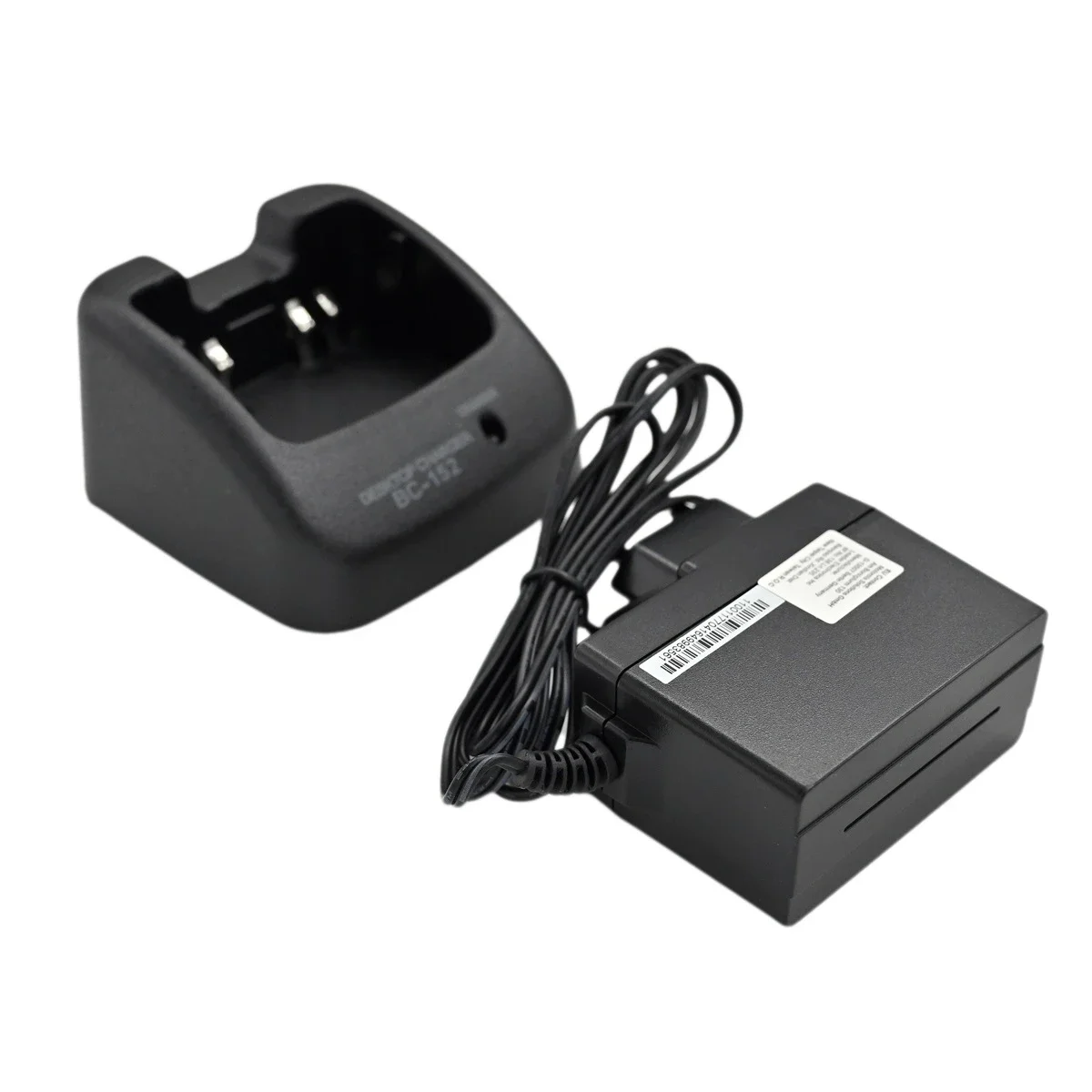 BC152 Desktop Charger & AC Plug Adapter for ICOM IC V85 IC50 IC51 IC60 IC-F4360 F4261 F4161 F4101 F50 M88 M87 Radio Charge Tray