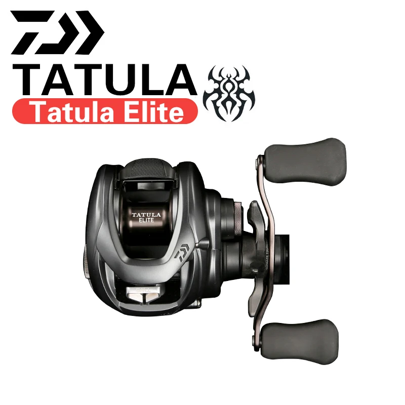 

DAIWA Tatula Elite 6.3:1 7.1:1 8.1:1 Gear Ratio Baitcasting Reel Lightweight Aluminum Spool TWS for distance casting