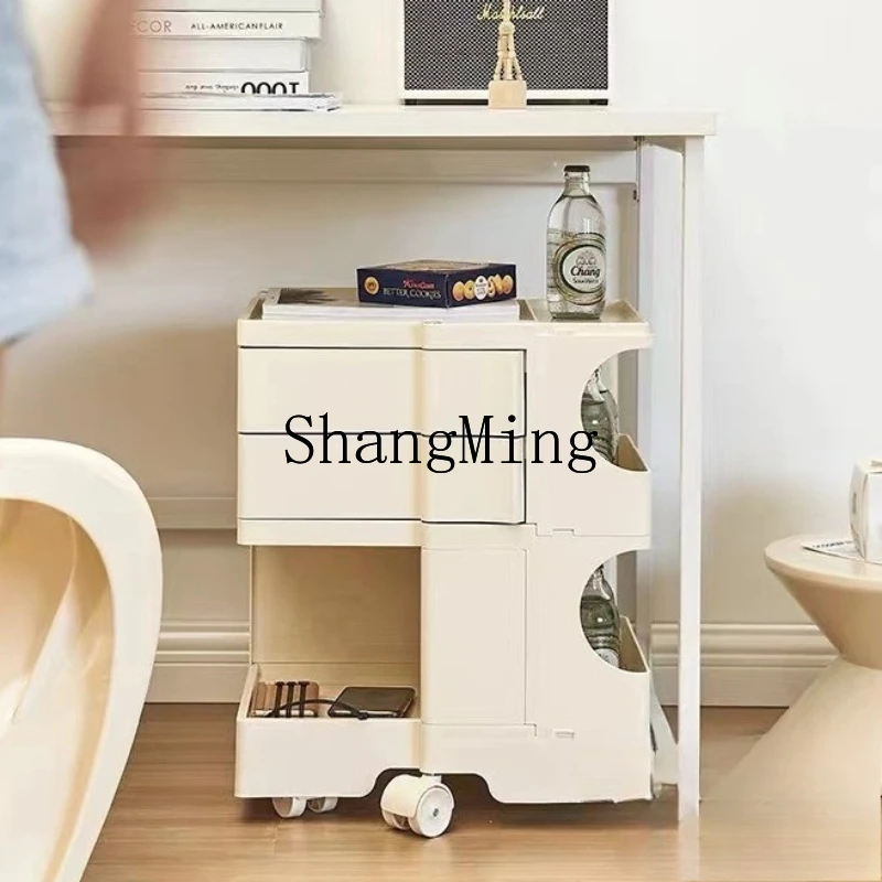 

FG trolley, living room seam storage cabinet, snack storage, manicure tools, bedside cabinet
