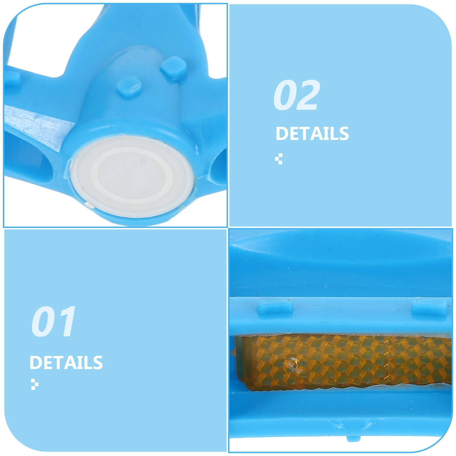 

1Pair Bicycle Pedals Durable Lightweight Simple Structure Kids Mountain Bikes Nonskid Design Gift Choice Safe Long Distance