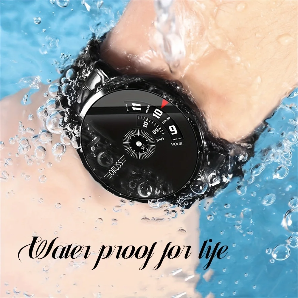 New black technology high-end men\'s watch luminous hundred fashion youth students hundred fashion personality cool men\'s watch