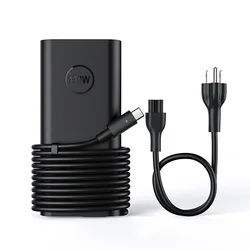 130W USB C type C adapter laptop charger compatible with Dell XPS 15 2in1 9575 precision 5530 2in1 5550 5750 3560 3550 3551 Lati