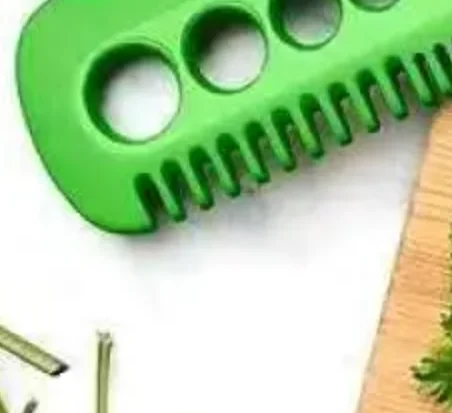 

Stainless Steel/ABS Herb Stripper Multifunctional Herb Peeler Herb Vanilla Stripper Vegetable Leaf Remover Cutter Kitchen Tool