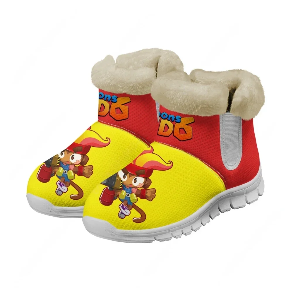

Bloons TD6 Snow Boots Mens Womens Teenager Shoes Keep Warm High Quality Casual Lightweight Couple Sports Custom Sneakers