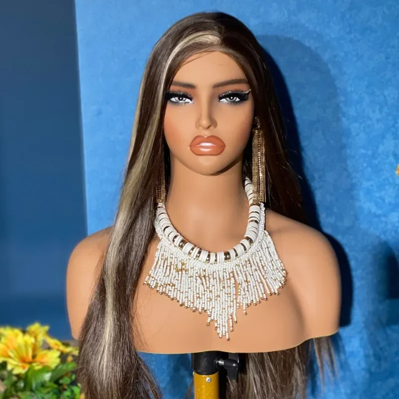 

Realistic Female Wig Mannequin Head with Shoulders for Wigs Hats Jewelry Display