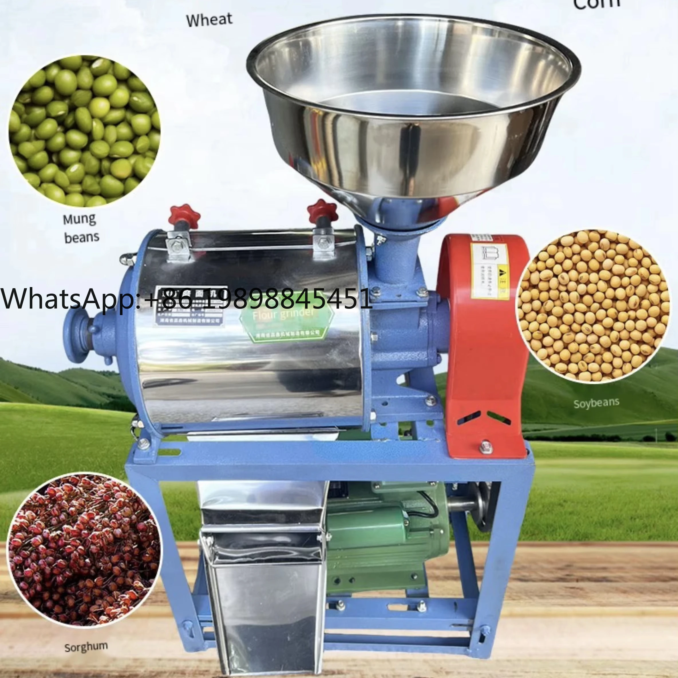 

2025 New Design Factory Supply Home-use small Grinder flour making machine grinder machine electric