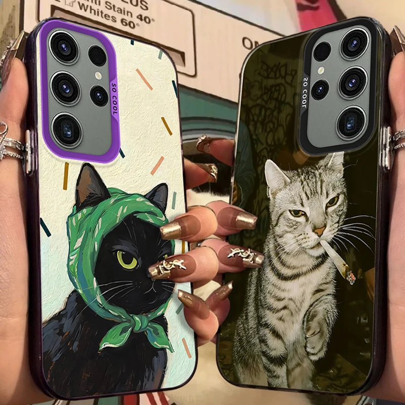 Edgy Cigarette Cat …