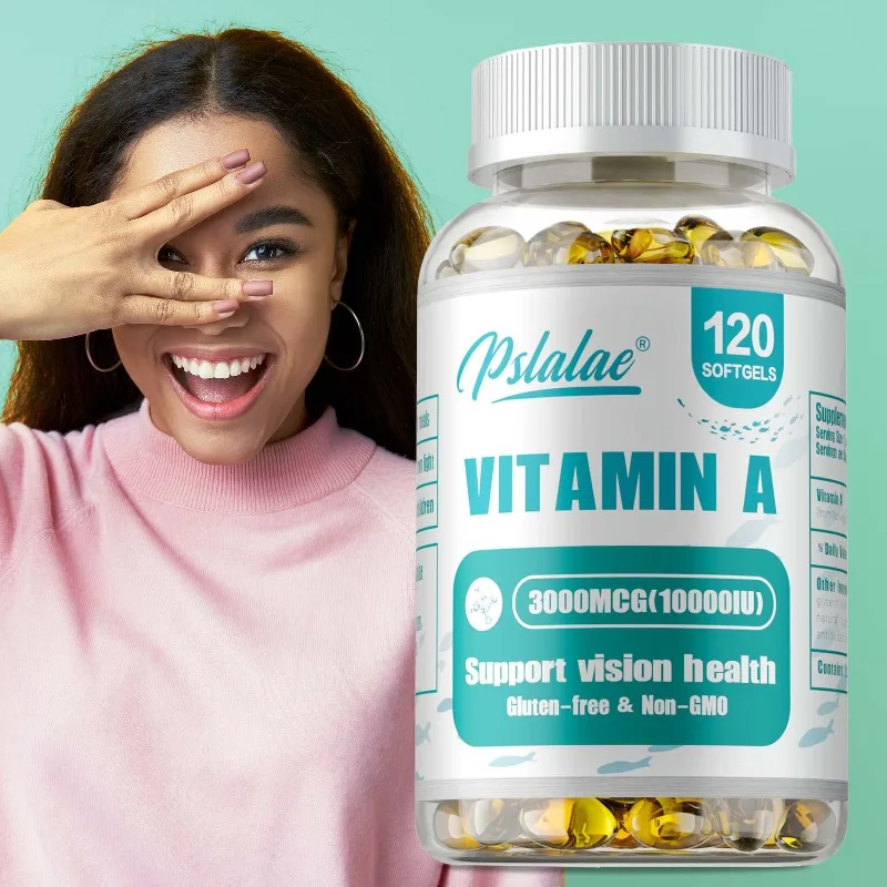 

Vitamin A Supplement - Reduce Fatigue, Antioxidant, Brightens Skin, Promotes Skin Health, Improve Eyes Clarity, Boosts Immunity