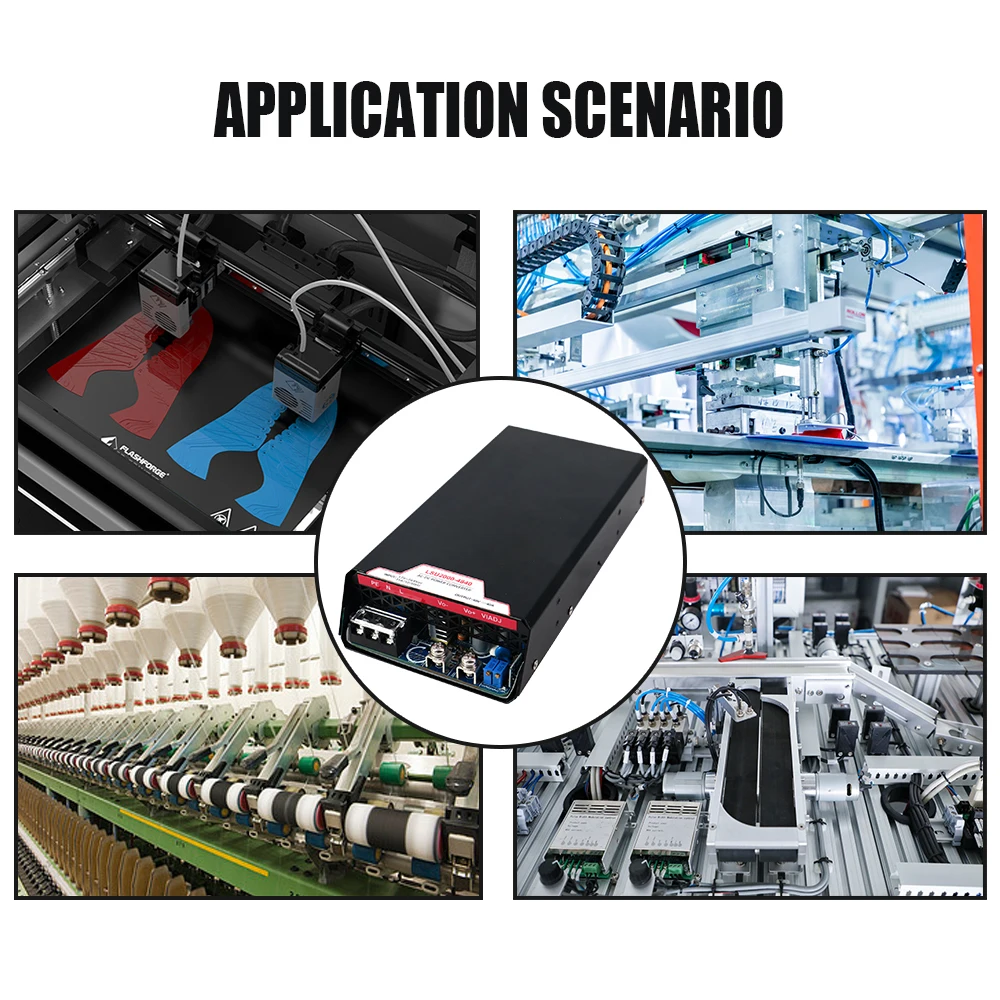 Catu daya switching daya tinggi HLTNC 2000W 12V 24V 36V 48V 72V 150V 220V 380V  A HSU-2000-60 menggantikan 5 S-400-60v  untuk Cnc