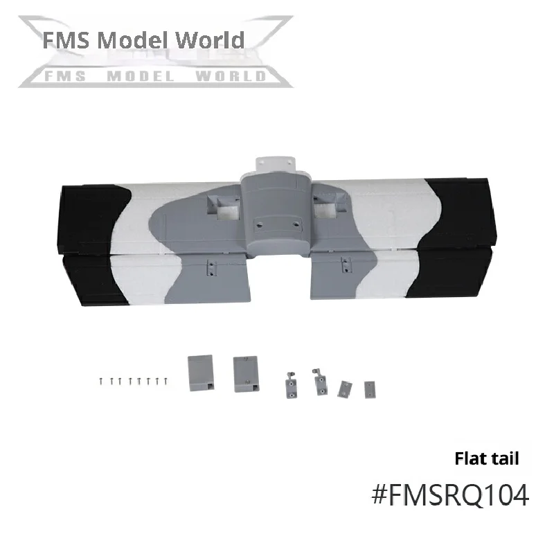 Fms 70mm A-10 V2 ensemble complet d'accessoires comprenant des ailes principales de Fuselage ensemble de train d'atterrissage à queue plate à queue verticale