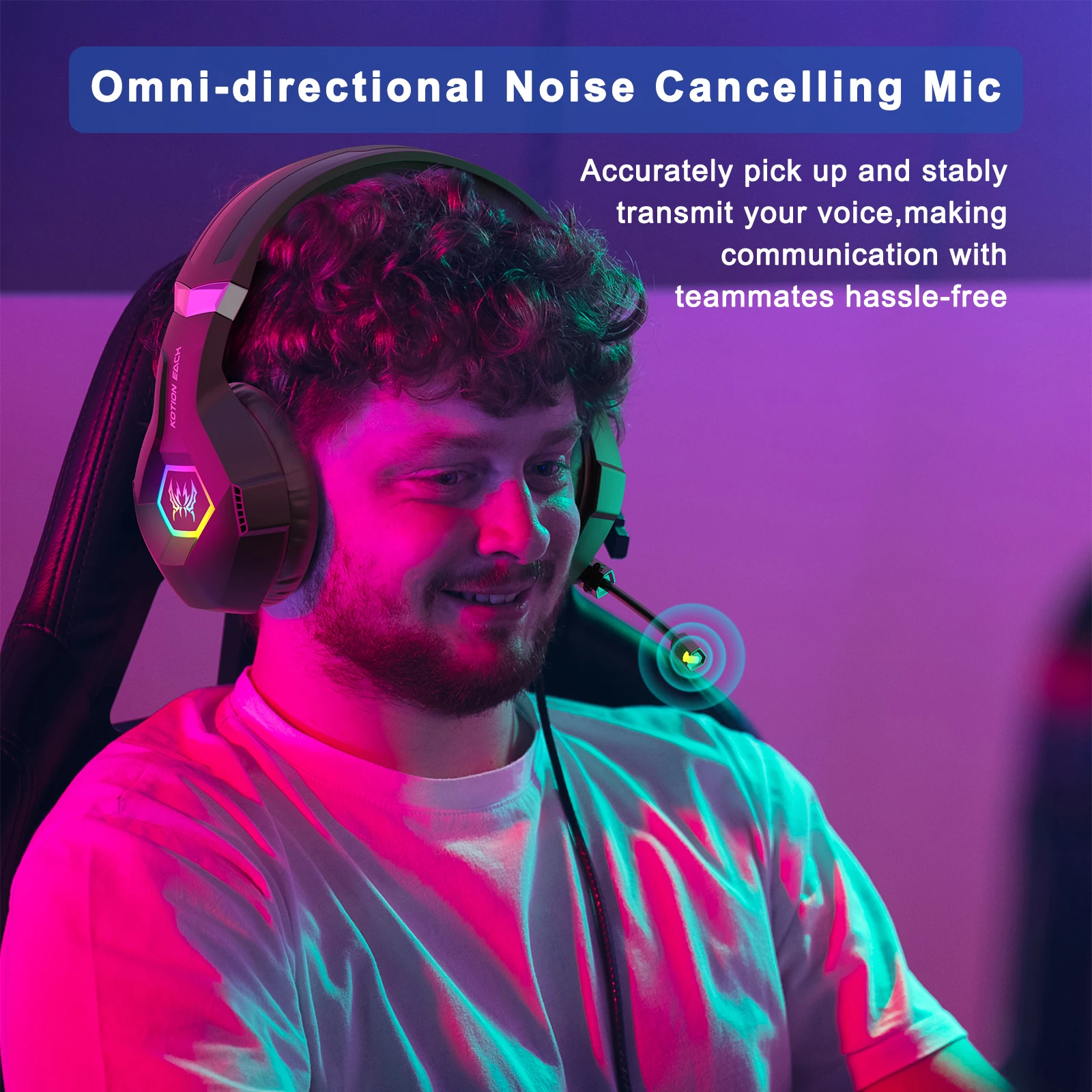 Gaming-Headset mit Mikrofon, d – Gaming Headset With Mic Rgb Bewertung und Preis
