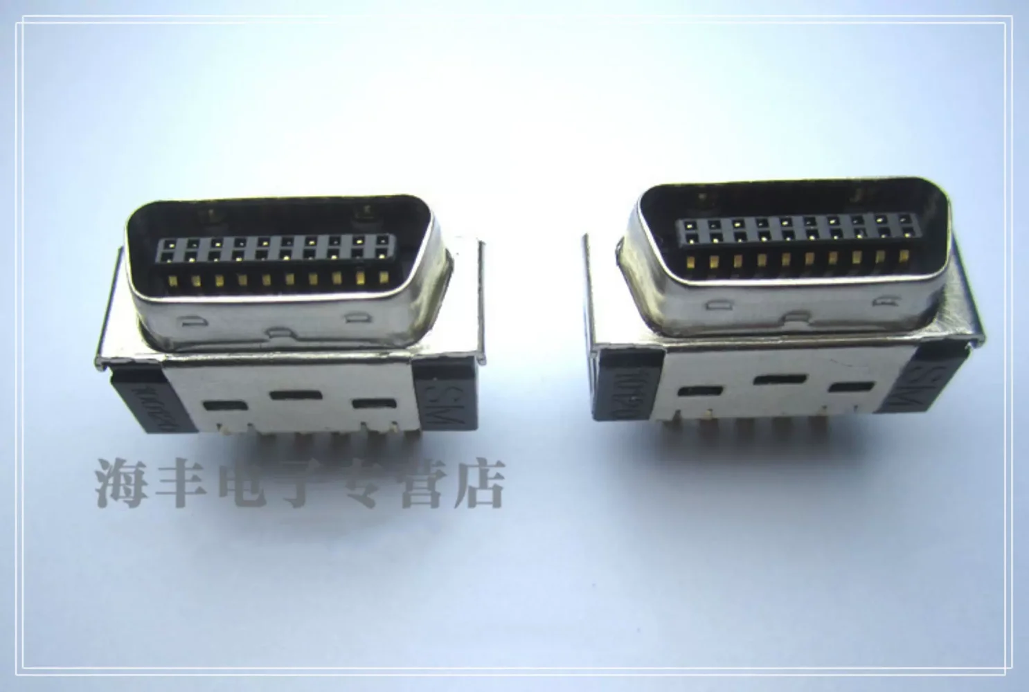 Original new 100% 20PIN gold-plated servo drive connector replace of 10320 VW3M8111 SM-20P