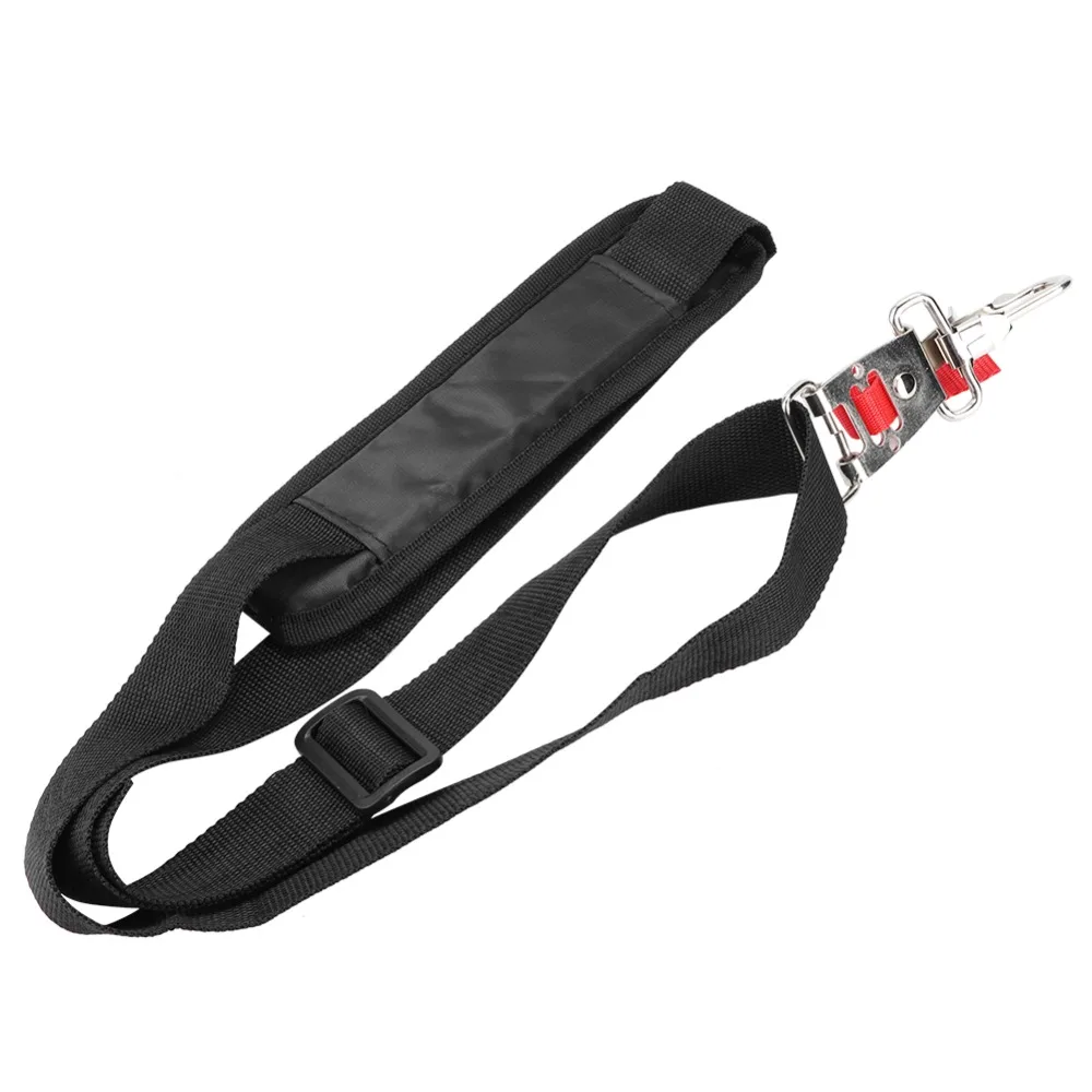 Nylon Shoulder Harness Strap Adjustable Padded Pad Nylon Strimmer Harness Black Single Strimmer Support Single Strimmer Support
