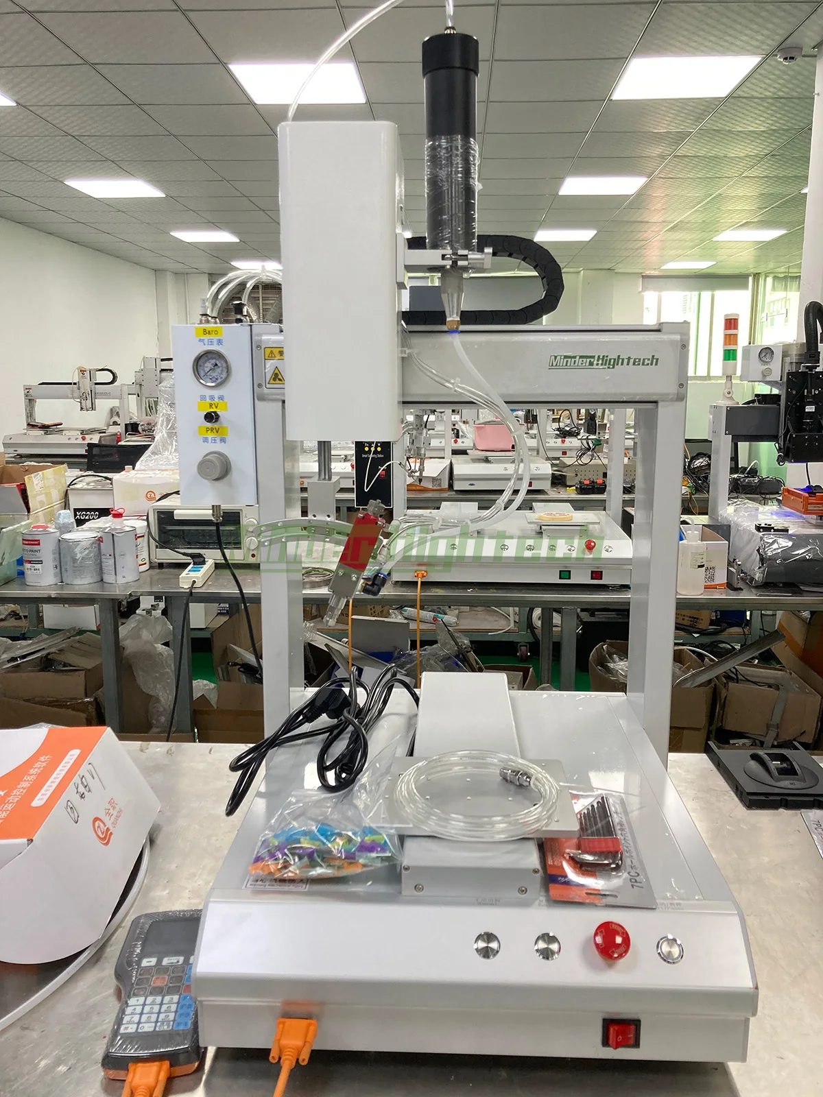 Desktop 300ml-330ml Automatic Silicone Dispensing Robot RTV Glue Dispensing Machine Glue Dispenser