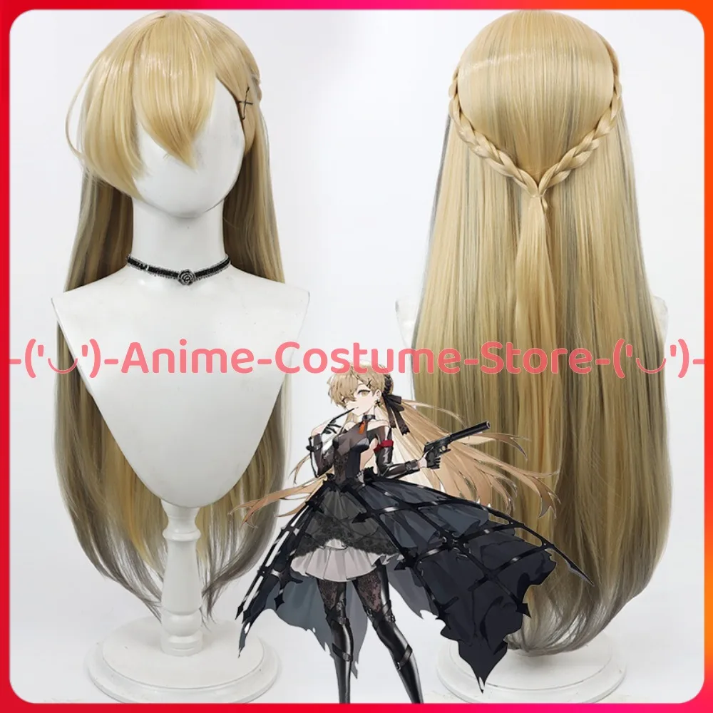 

Girls' Frontline PPK Cosplay Wig Anime Game Character Halloween Carnival Party Costume Wigs Heat Resistant Synthetic Hair