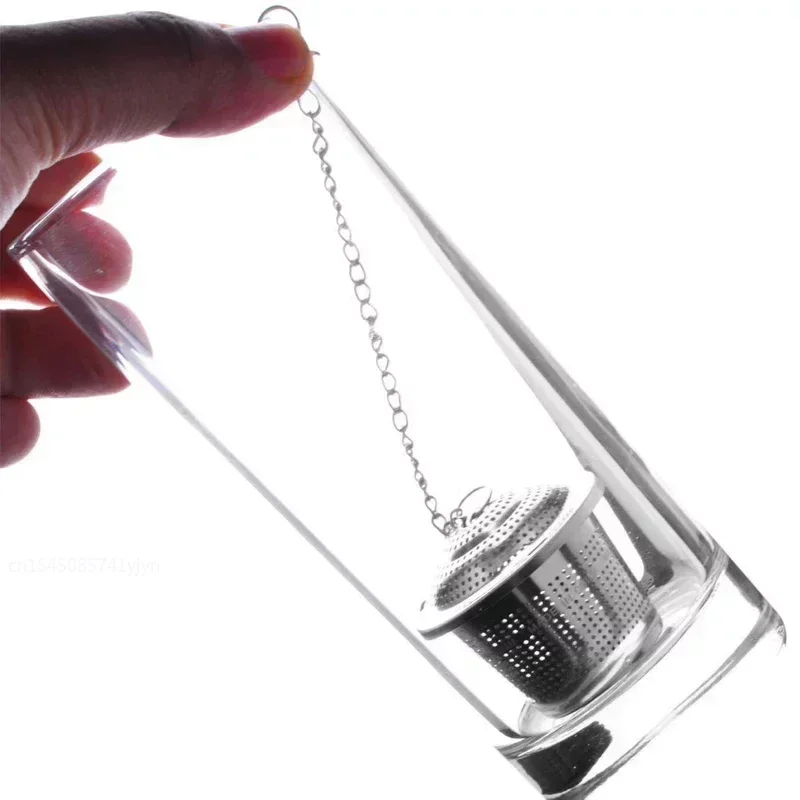 304 Stainless Steel Tea Ball Strainer Leaf Spice Tea Mesh Herbal Infuser Filter Tea Strainer for Teapot Teaware Kitchen Tools