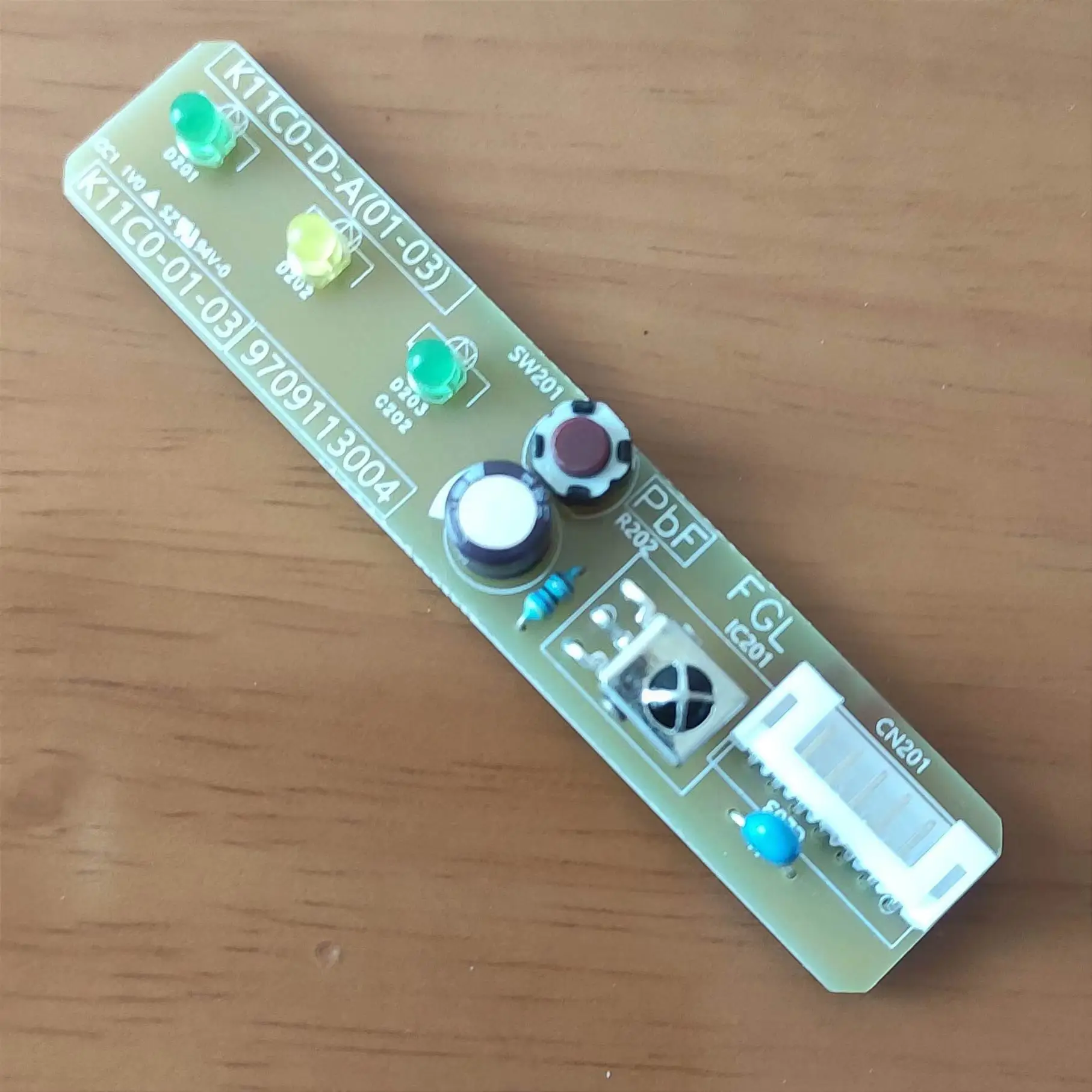 

Комплект платы приемника сигнала для кондиционеров Fujitsu K11C0-D-A K11C0-01-03 9709113004