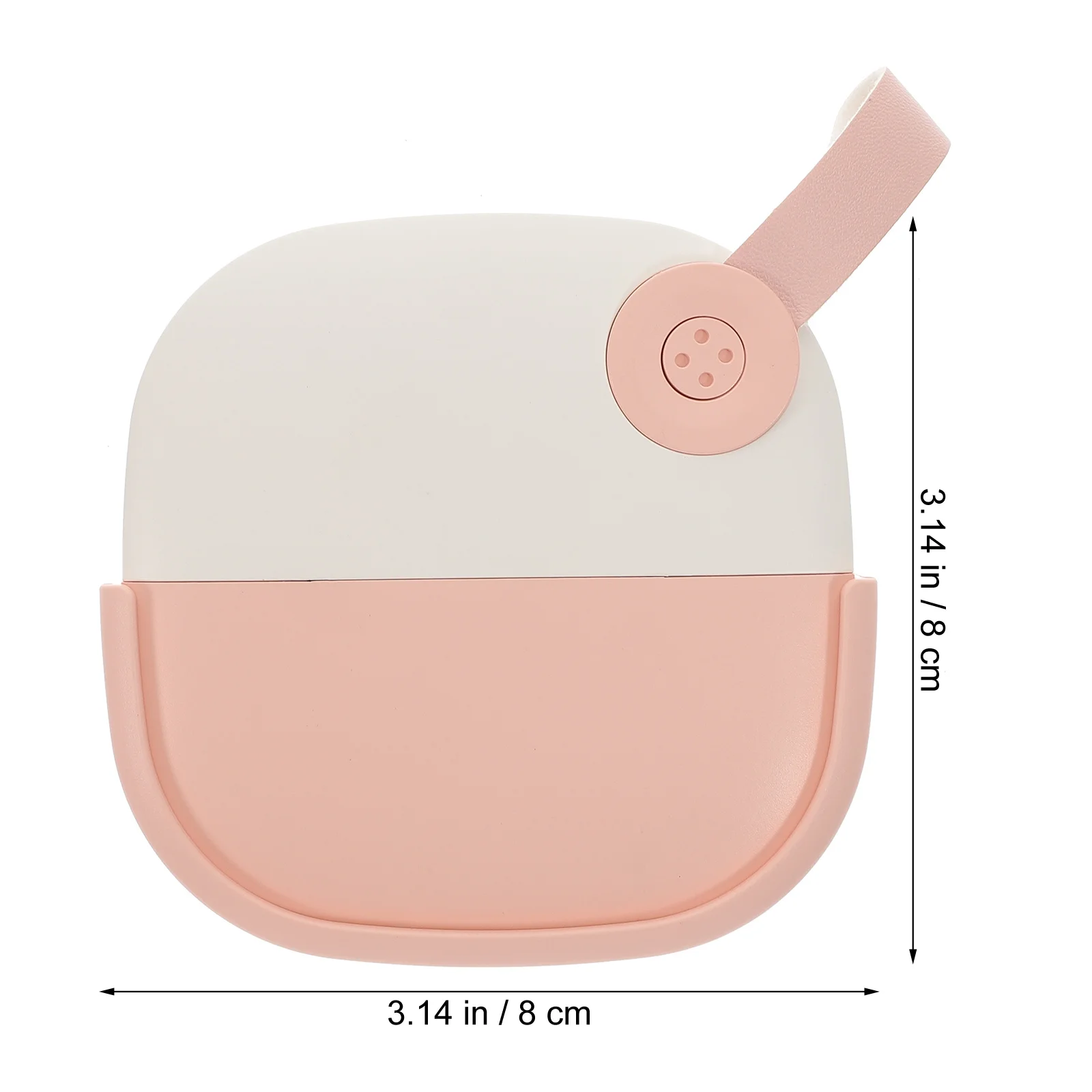 مرآة مكياج LED محمولة وخفيفة الوزن على الوجهين للسفر وهدية سكنها لعيد الميلاد #2