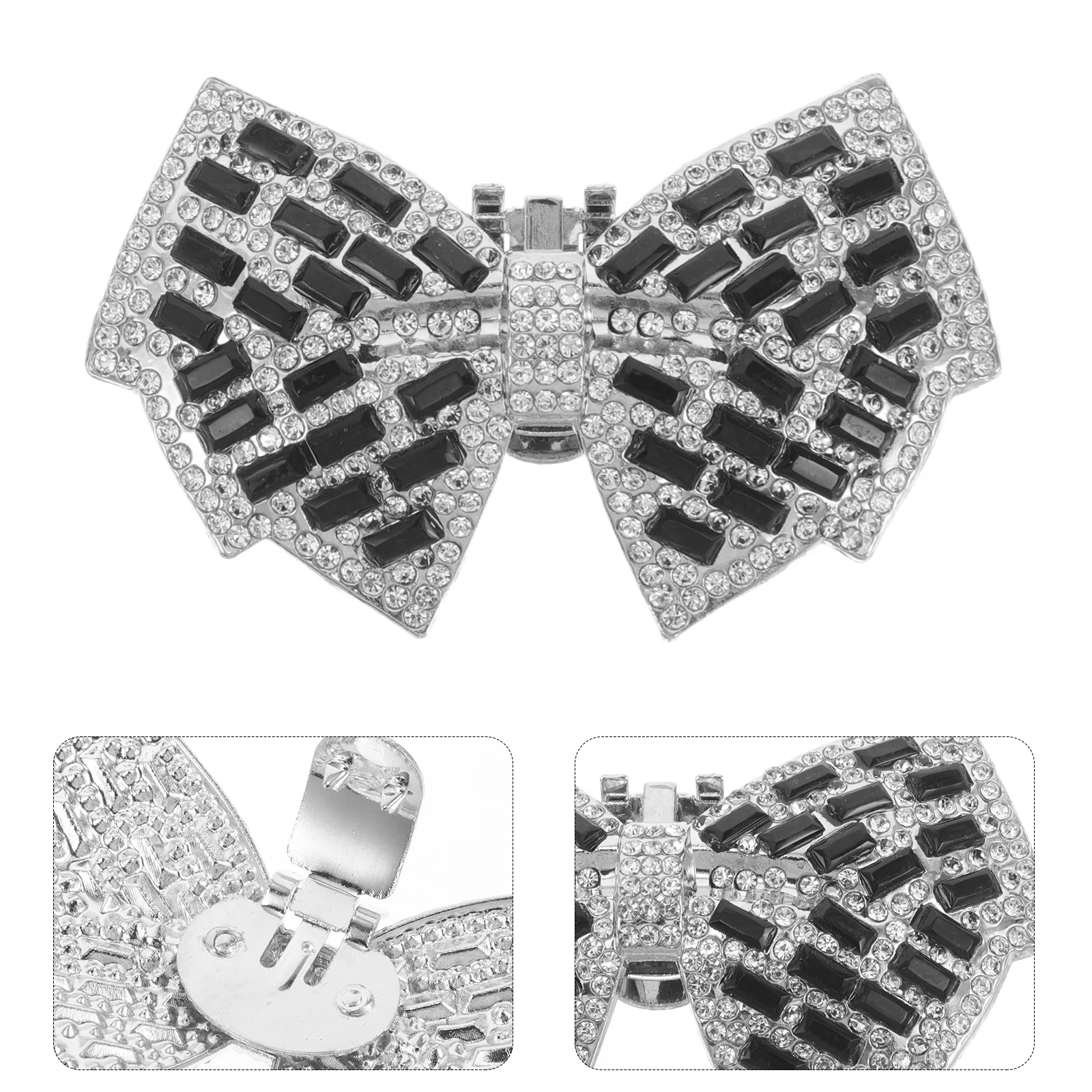 

2pcs High Heels Accessories Detachable Bowknot Shoe Clips Wedding Bridal Charms Decorative Buckle Diy Women Shoe Embellishments