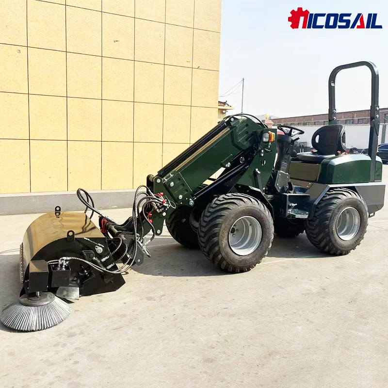 

Customized Wholesale 2.5 Ton Safety Agricultural Hydraulic Telescopic Wheel Loader with CE Certificate