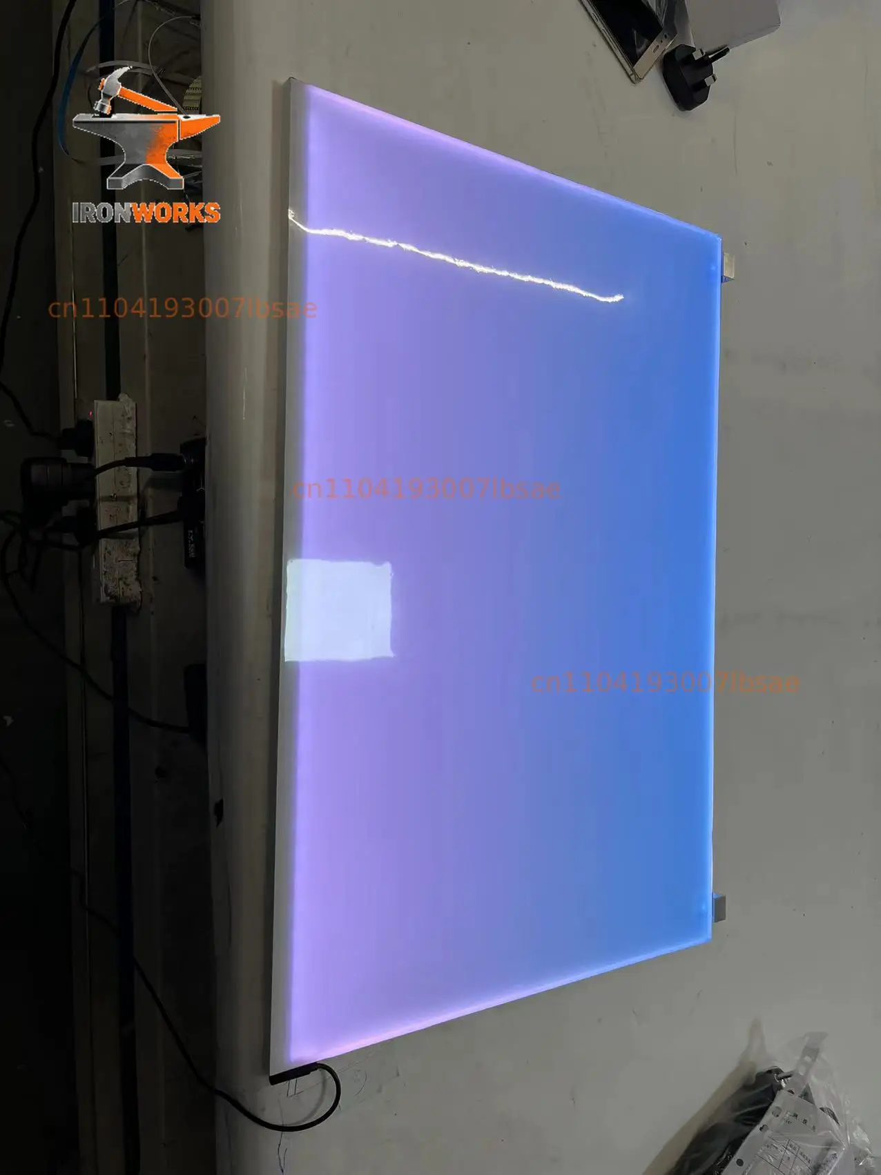 29*35cm RGB Color Fish tank Backlight with Phone APP Control Dimmer LED Aquarium Lighting with Magnetic Connector