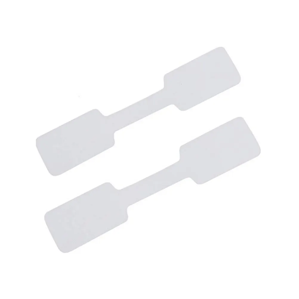 200Pcs Premium Self-Adhesive Blank Price Tags Stickers for Jewelry Rings Necklaces Bracelets DIY Crafts Wedding Favors Gift