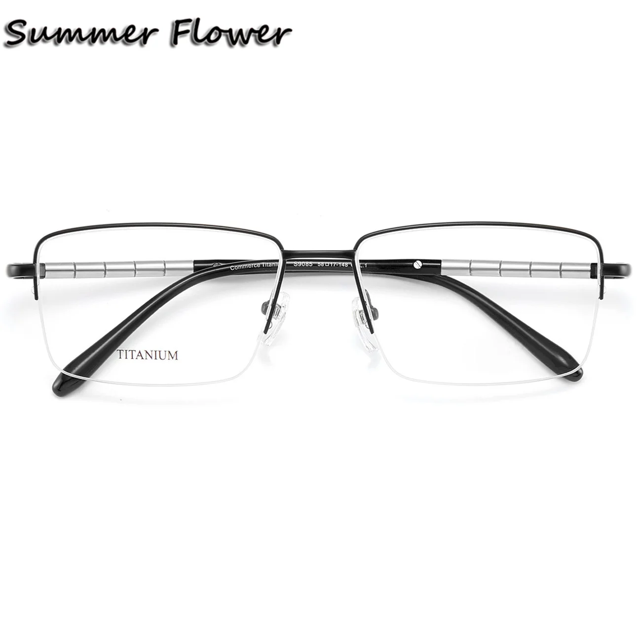 

Gentlemen Oversize Eyewear Fashion Optical Lenses Frame Prescription Eyeglasses Men Business Style Computer Glasses for Big Face