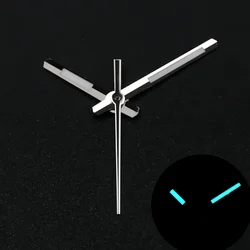 New Watch Hands With C3 Bgw9 Green Blue Luminous For Seik Nh35 Nh36 NH34 Mechanical Movement Skx007 Case 28.5mm Dial Mods Index