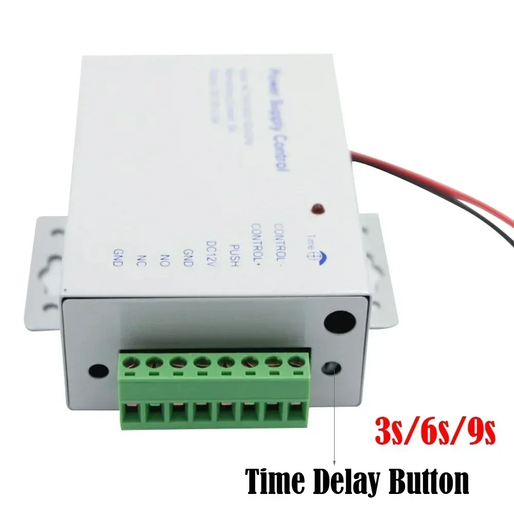 Fuente de alimentación de cierre eléctrico, adaptador de bloqueo magnético, sistema de Control de acceso, accesorios de fuente de alimentación, AC100 ~ 240V, salida 12V 5a