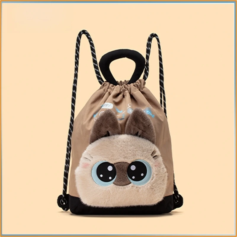 Novo azuki o gato siamês azukisan boneca de pelúcia brinquedo & boneca de pelúcia mochila saco brinquedo presente para fãs