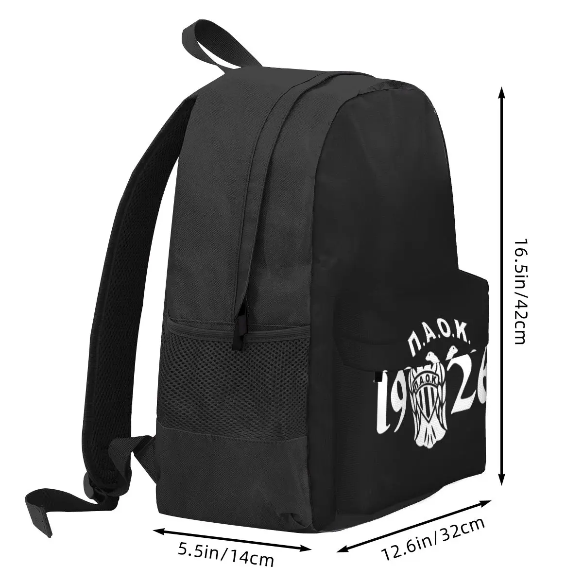 PAOK THESSALONIKI ULTRAS HOOLIGANS Backpack Hot Sale Daypack Large Capacity Kids BookBag School Bag Shoulder Bags for Men Women