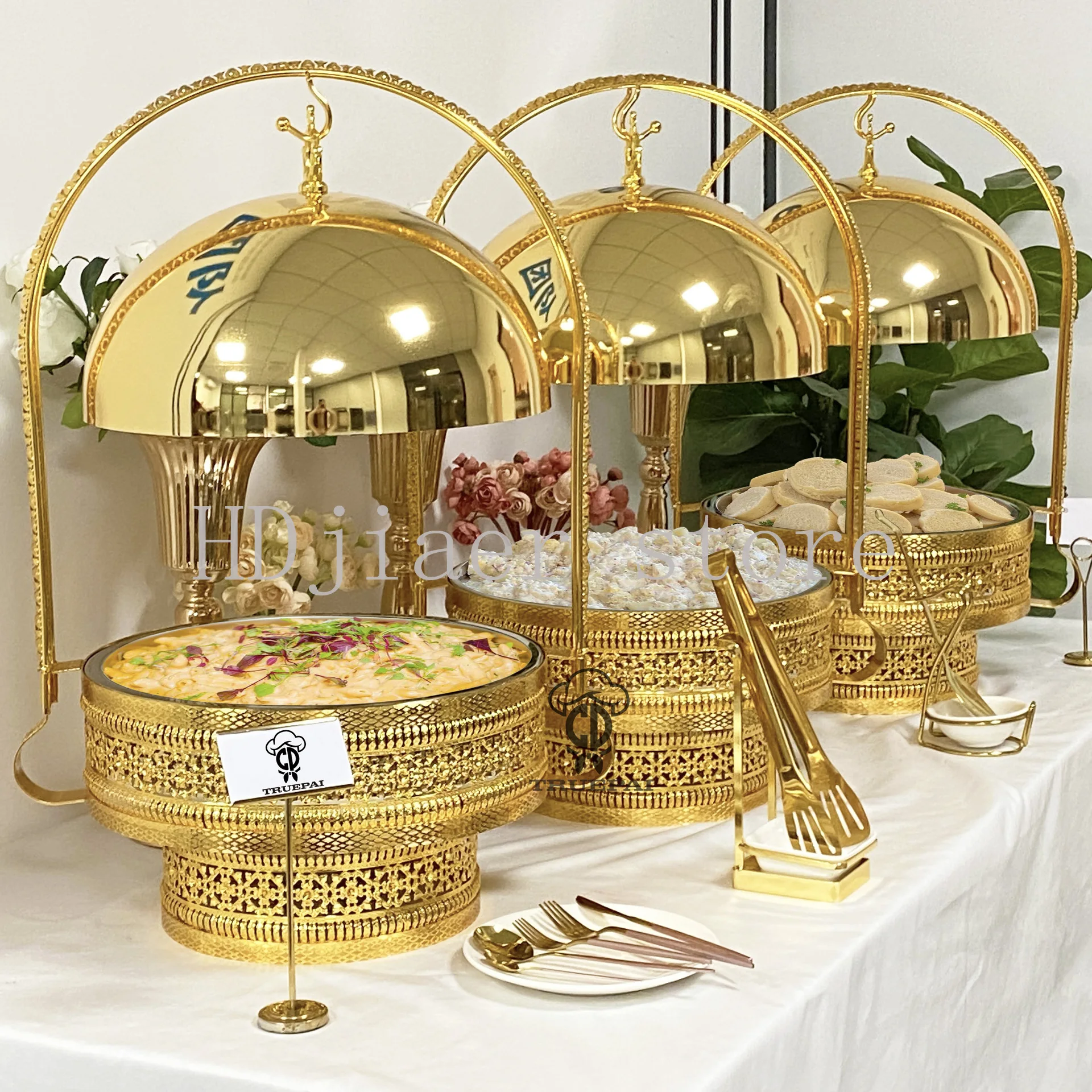 

Golden Buffet Catering Stainless Steel Chafing dish foodwarm