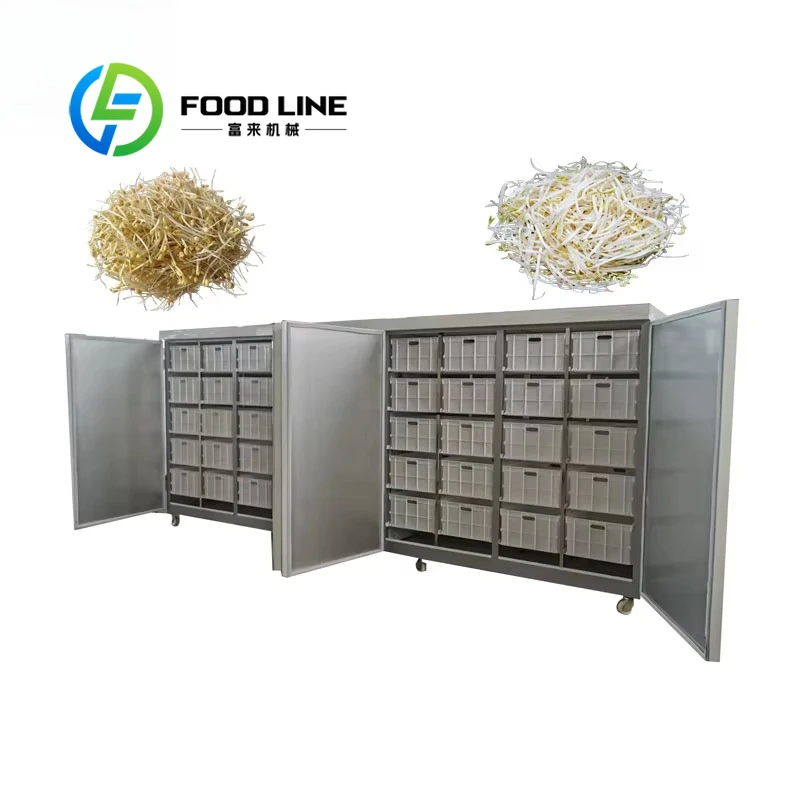 Constant Humidity Sprout Maker Closed Internal Environment Block Outside Dust And Pollutants To Grow Clean Tender Edible Sprouts