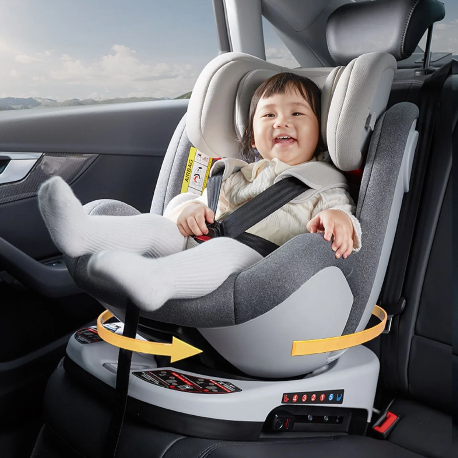 New Arrival fotelik samochodowy 0-12 lat 0-36 kg isofix zatrzask wózek 3 w 1 z siedziskiem dla