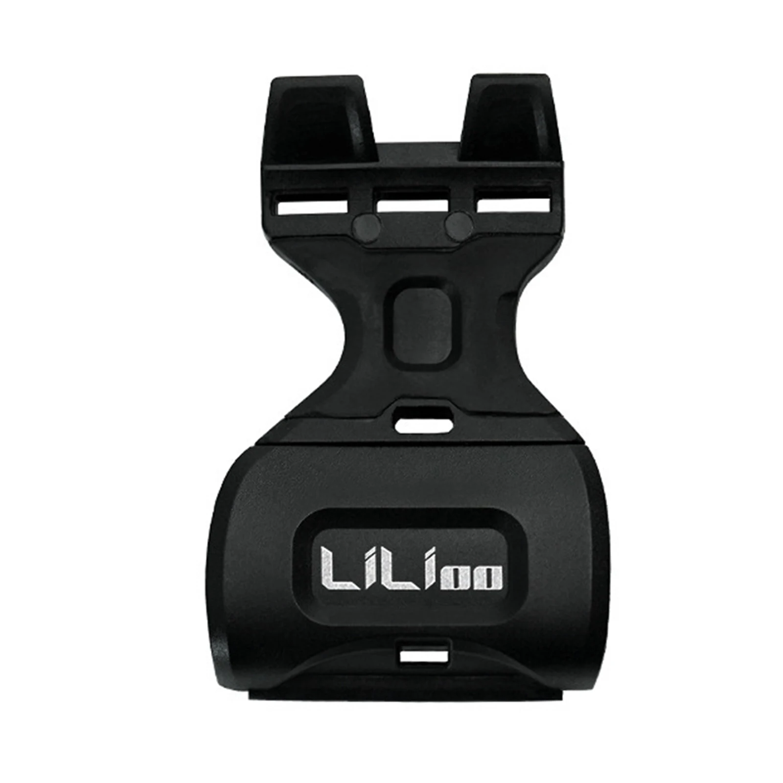 دراجة هوائية جبلية على شكل حرف C، دليل شداد سلسلة، مضاد للسقوط، أسود لمستلزمات تثبيت ركوب الدراجات في الهواء الطلق