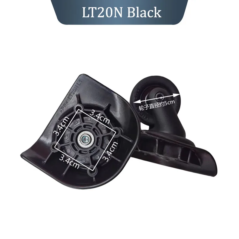 2/4 Wheels Universal Wheels for HINOMOTO LT20N Swivel Wheels Luggage Accessories Replacement Trolley Parts for Suitcase