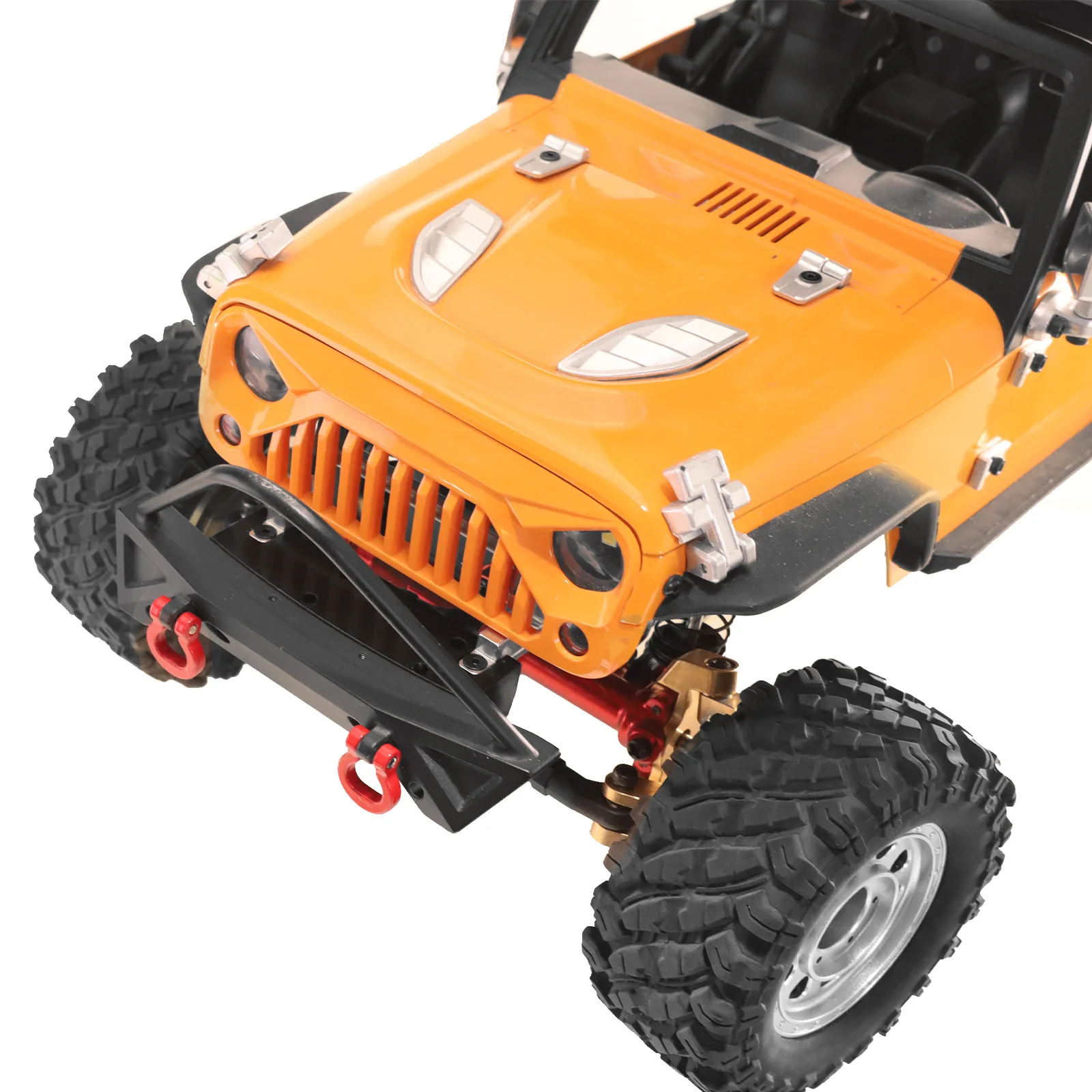 MJX H12Y H12Y+ RC parti di aggiornamento per auto telecomandate barra anteriore in metallo