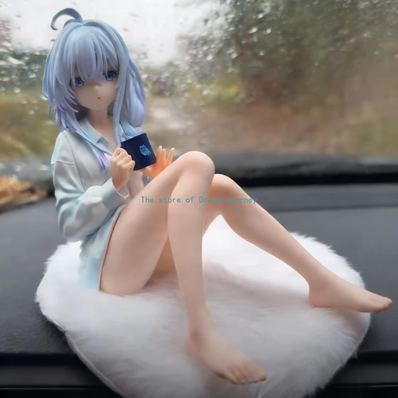 Witch Journey figure sitting pajamas Irena anime two-dimensional melancholy beautiful girl model chassis car ornament gift